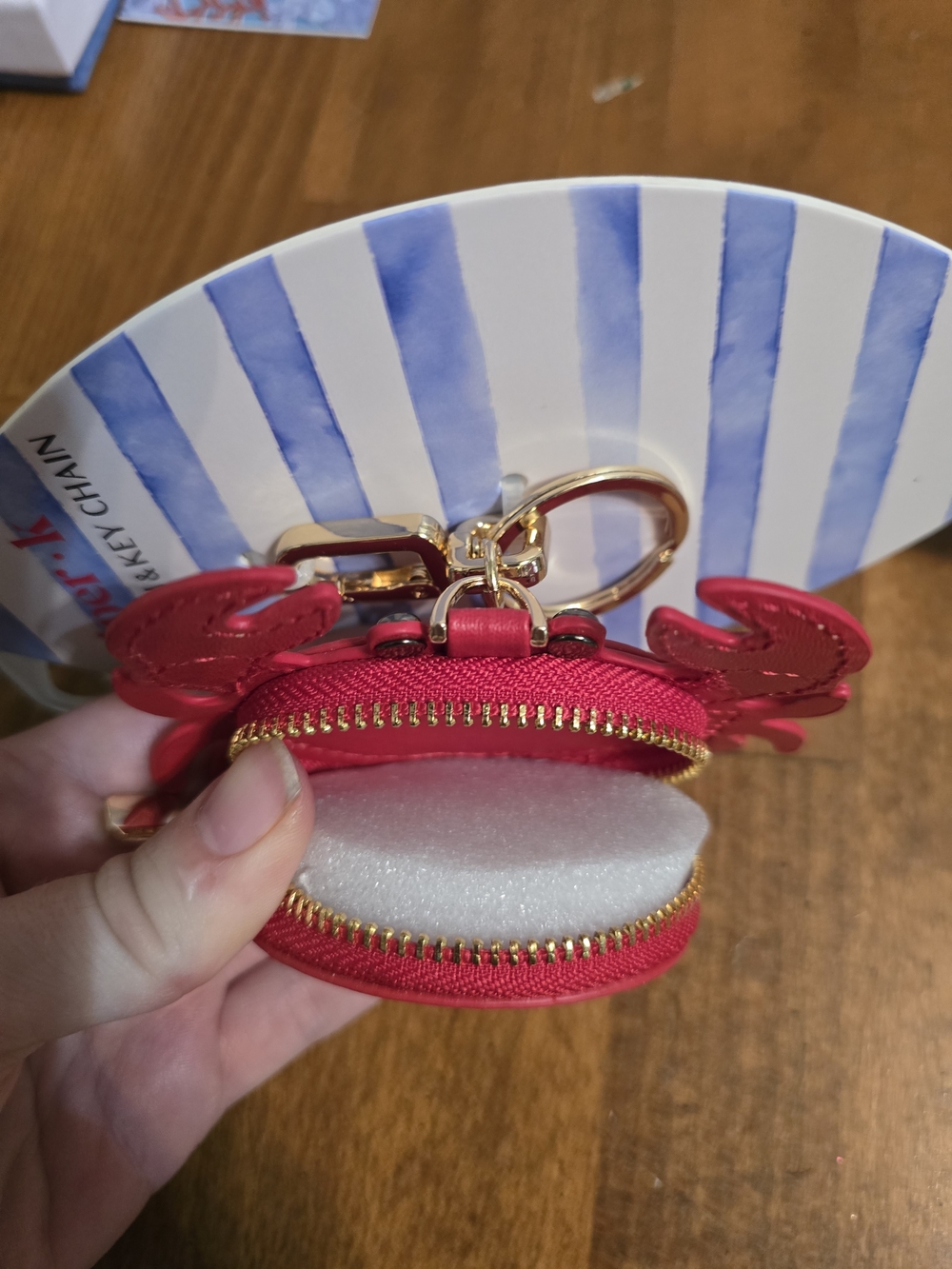 Piper Crab Bag Charm & Key Chain - Picture 4 of 4